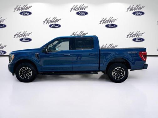 Atlas Blue Metallic 2022 Ford F-150 XLT