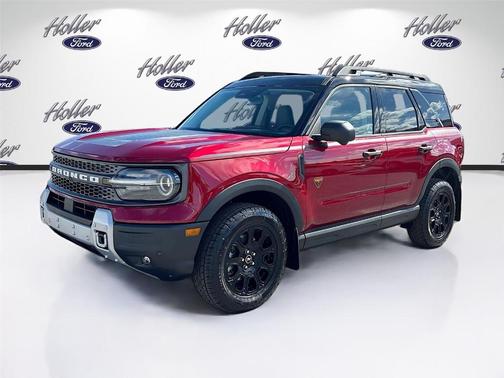 Ruby Red Metallic Tinted Clearcoat 2025 Ford Bronco Sport Badlands
