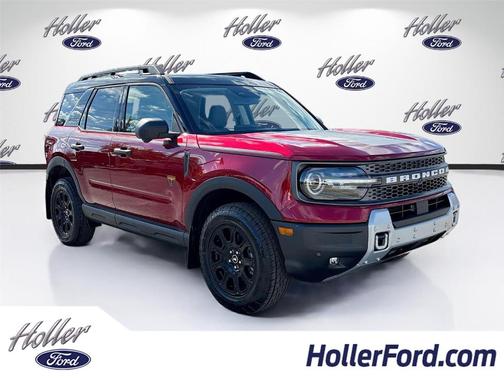 Ruby Red Metallic Tinted Clearcoat 2025 Ford Bronco Sport Badlands