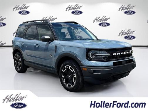Azure Gray Metallic 2024 Ford Bronco Sport Outer Banks