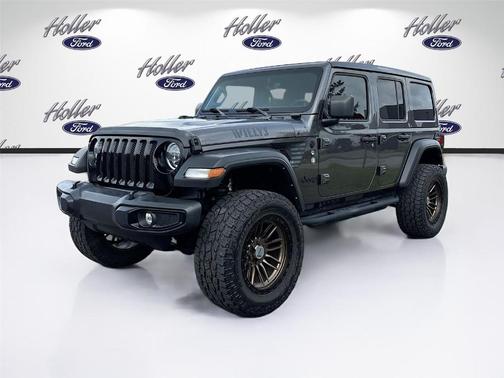 Granite Crystal Clearcoat Metallic 2022 Jeep Wrangler Unlimited Sport