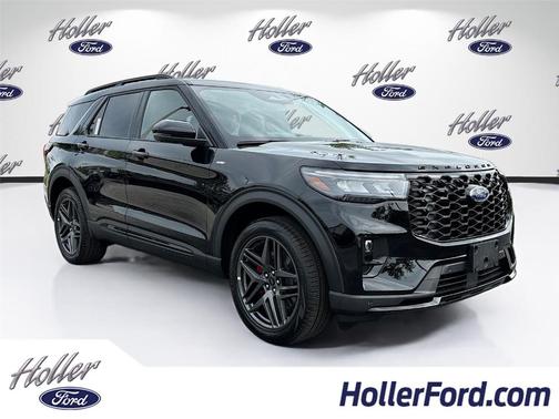 Agate Black Metallic 2026 Ford Explorer ST-Line