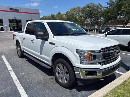 Oxford White 2018 Ford F-150 XLT