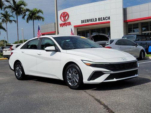 Serenity White 2024 Hyundai ELANTRA SEL
