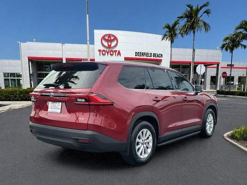 Ruby Flare Pearl 2024 Toyota Grand Highlander XLE