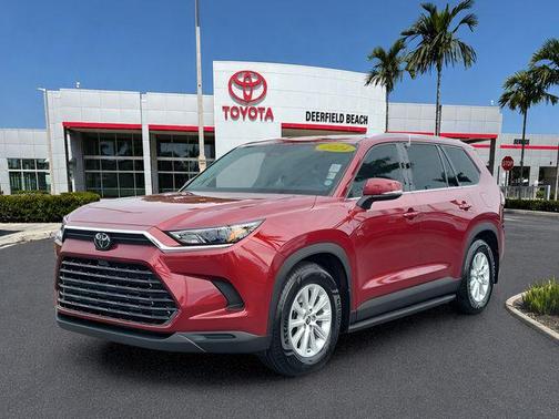 Ruby Flare Pearl 2024 Toyota Grand Highlander XLE
