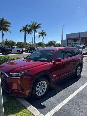 Ruby Flare Pearl 2024 Toyota Grand Highlander XLE