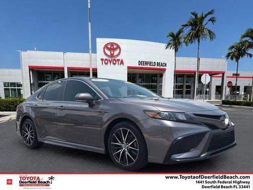 Predawn Gray Mica 2023 Toyota Camry SE