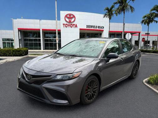Gray 2023 Toyota Camry SE
