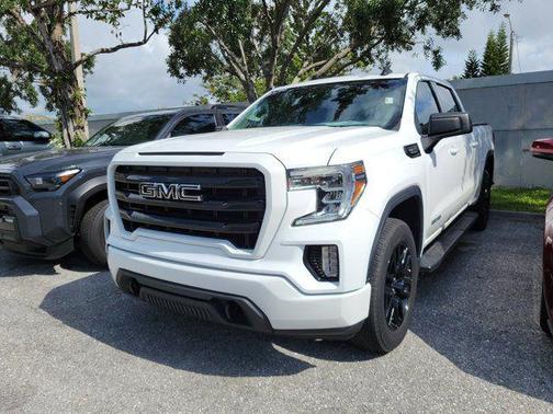 Summit White 2020 GMC Sierra 1500 Elevation