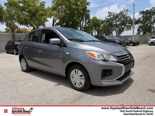 Mercury Gray Metallic 2023 Mitsubishi Mirage ES
