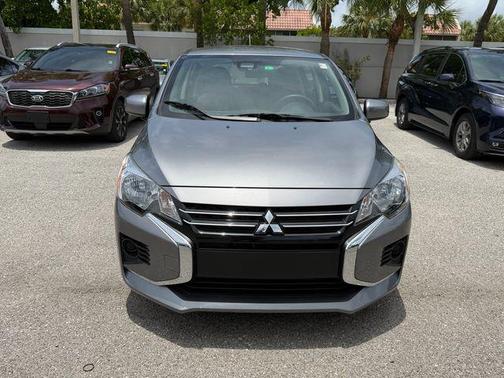Mercury Gray Metallic 2023 Mitsubishi Mirage ES