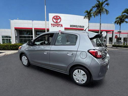 Mercury Gray Metallic 2023 Mitsubishi Mirage ES