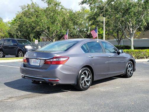 Gray 2017 Honda Accord LX