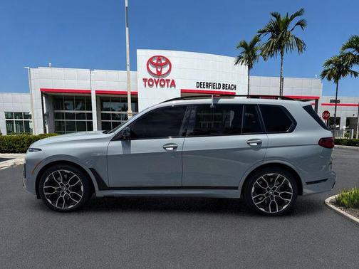 Gray Metallic 2025 BMW X7 M60i
