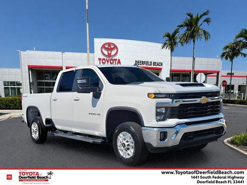 Summit White 2025 Chevrolet Silverado 2500 LT