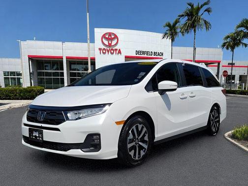 Platinum White Pearl 2025 Honda Odyssey EX-L