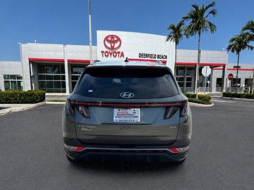 Amazon Gray 2022 Hyundai TUCSON SEL