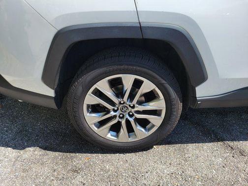 Super White 2019 Toyota RAV4 XLE Premium