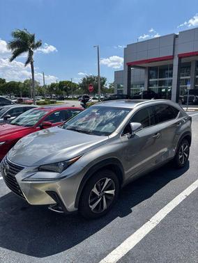 Silver 2018 Lexus NX 300 Base