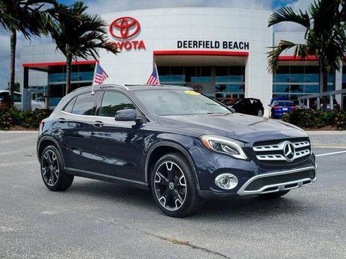 Lunar Blue Metallic 2018 Mercedes-Benz GLA 250 Base