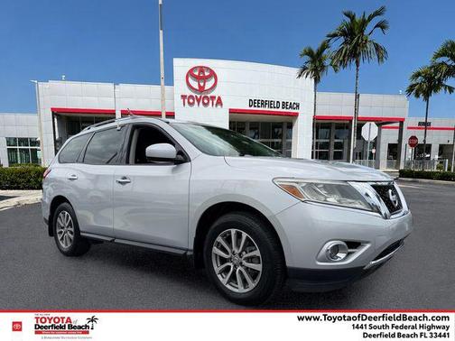 Brilliant Silver 2015 Nissan Pathfinder SV