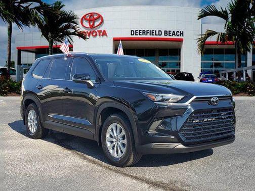 Midnight Black Metallic 2024 Toyota Grand Highlander XLE