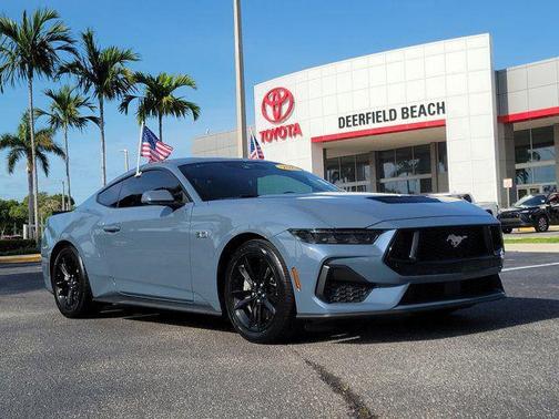 Vapor Blue Metallic 2025 Ford Mustang GT