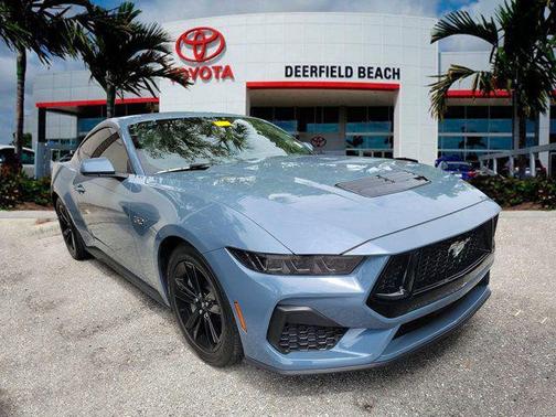 Vapor Blue Metallic 2025 Ford Mustang GT