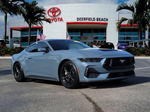 Vapor Blue Metallic 2025 Ford Mustang GT