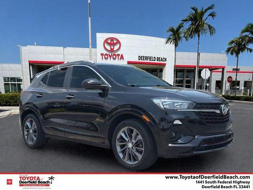 Ebony Twilight Metallic 2023 Buick Encore GX Select