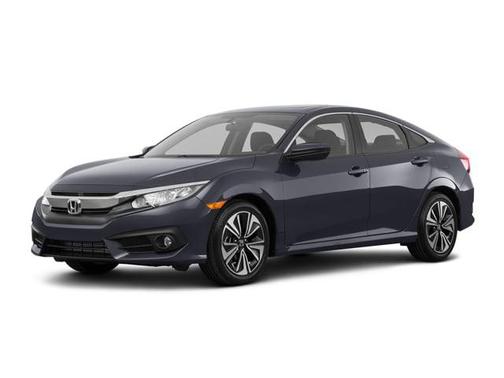 Gray 2018 Honda Civic EX-L