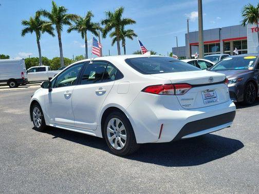 White 2022 Toyota Corolla LE