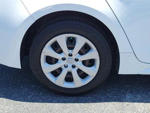 White 2022 Toyota Corolla LE