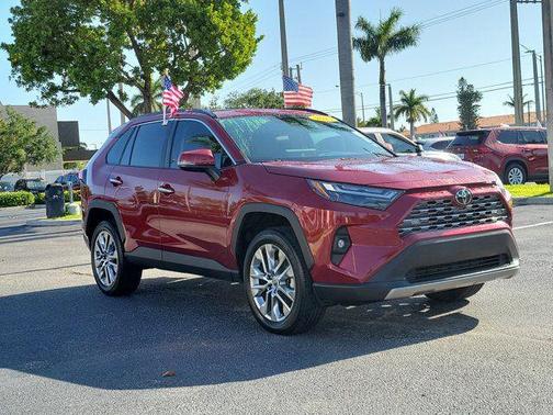 Ruby Flare Pearl 2023 Toyota RAV4 Limited