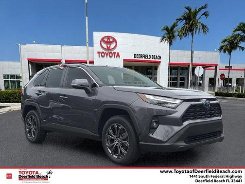 Magnetic Gray Metallic 2024 Toyota RAV4 Hybrid XLE Premium