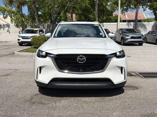 Rhodium White Premium 2024 Mazda CX-90 3.3 Turbo Preferred