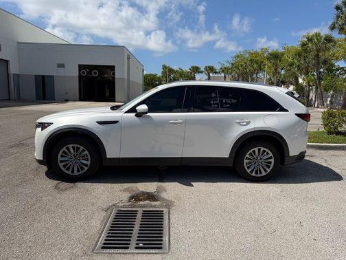 Rhodium White Premium 2024 Mazda CX-90 3.3 Turbo Preferred