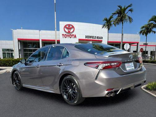 Predawn Gray Mica 2024 Toyota Camry Hybrid SE