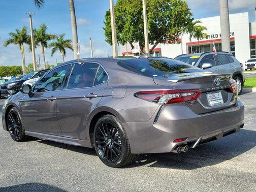 Predawn Gray Mica 2024 Toyota Camry Hybrid SE