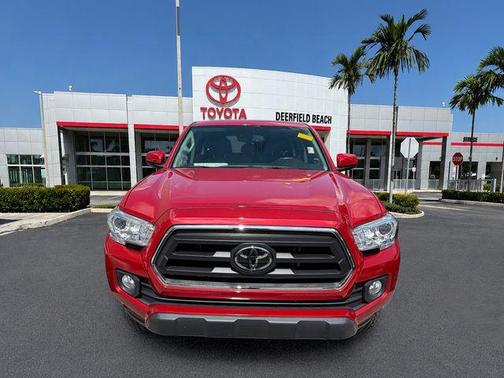 Barcelona Red Metallic 2023 Toyota Tacoma SR5