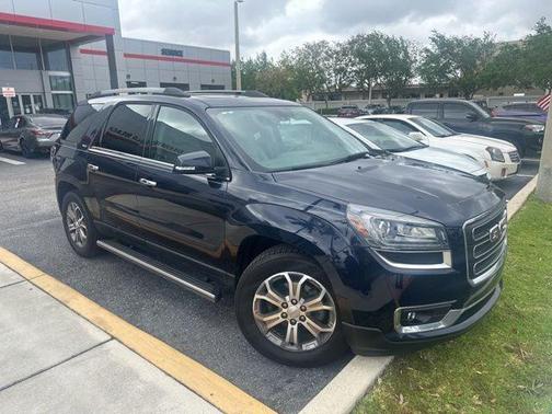 Dark Sapphire Blue Metallic 2015 GMC Acadia SLT-2