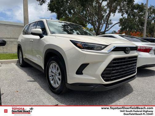 Cream 2024 Toyota Grand Highlander Hybrid XLE