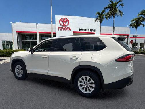 Cream 2024 Toyota Grand Highlander Hybrid XLE