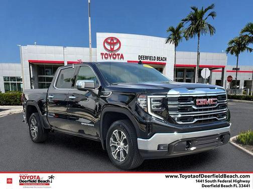 Onyx Black 2025 GMC Sierra 1500 SLT