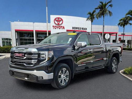 Onyx Black 2025 GMC Sierra 1500 SLT