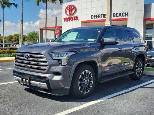 Magnetic Gray Metallic 2023 Toyota Sequoia Limited