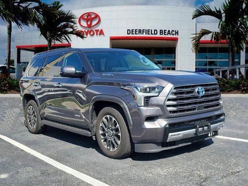 Magnetic Gray Metallic 2023 Toyota Sequoia Limited