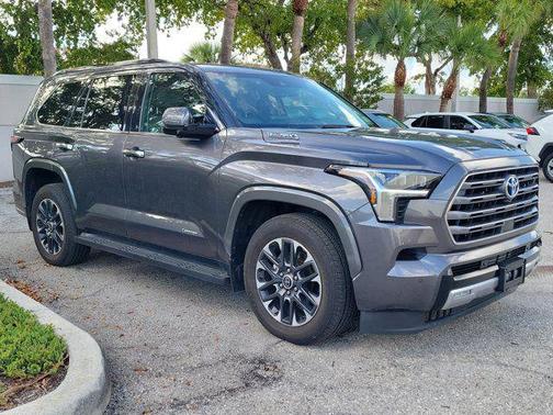 Magnetic Gray Metallic 2023 Toyota Sequoia Limited