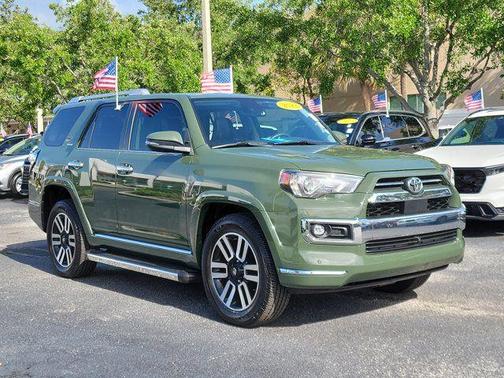 Army Green 2022 Toyota 4Runner Limited